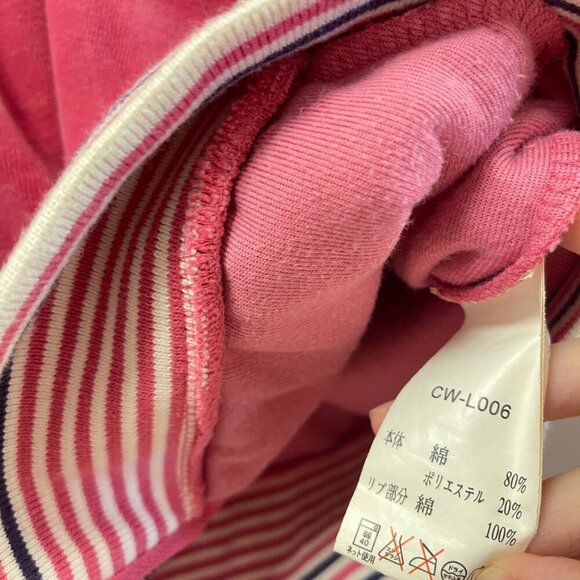 Vintage Champion Plush Velour Zip-Up Track Jacket Pink - Picture 8 of 12